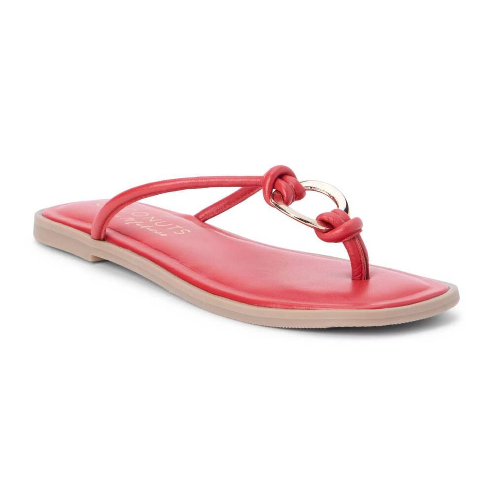 NEW MATISSE women's mission thong sandal in red